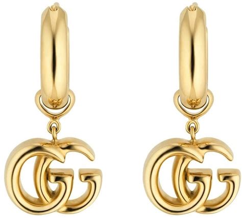 gucci gold jewellery earrings.